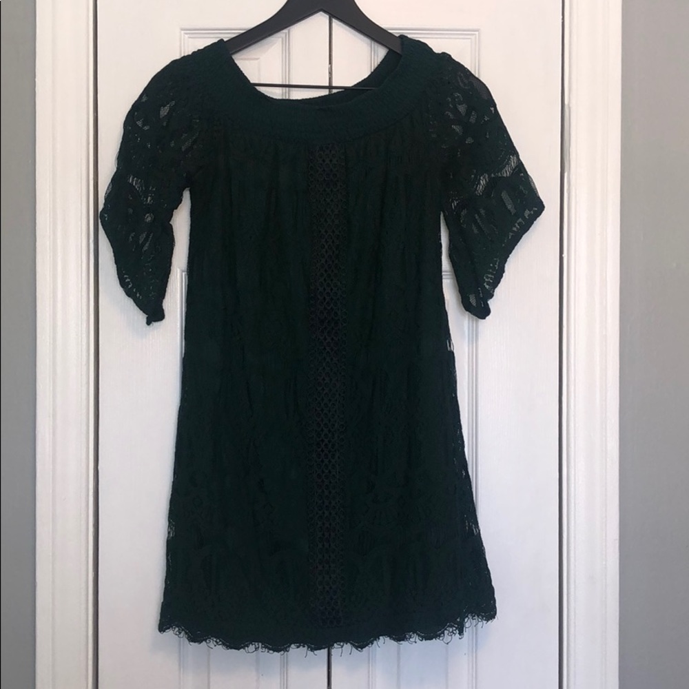 Green Trixxi Lace Dress